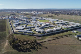 The Ravenhall Correctional Centre in Melbourne’s west.