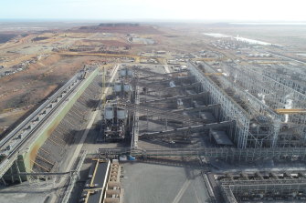 Sino Iron’s magnetite iron ore processing plant in Cape Preston in the Pilbara, WA, is run by CITIC Pacific Mining under disputed lease agreements with Mineralogy billionaire Clive Palmer. 