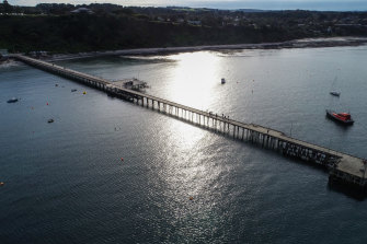 More than half of the historic Flinders Pier will be demolished.