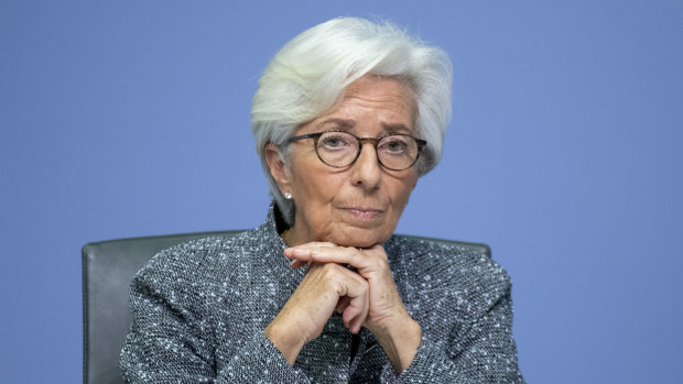European Central Bank president Christine Lagarde has signalled that the bank will step up pandemic quantitative easing if necessary.