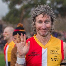 You am I frontman Tim Rogers played his final game. 