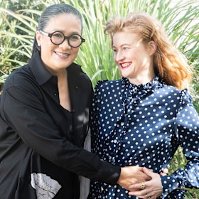 Nell and her wife Kylie Kwong: "I love how our worlds overlap at points."