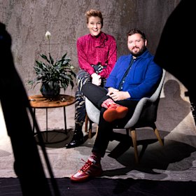 STC artistic director Kip Williams who is directing ’Playing Beatie Bow” with  Kate Mulvany