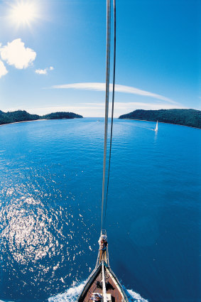 Hook Passage in the Whitsundays.