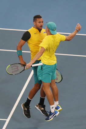 Alex de Minaur and Nick Kyrgios will team up for Australia in the United Cup.