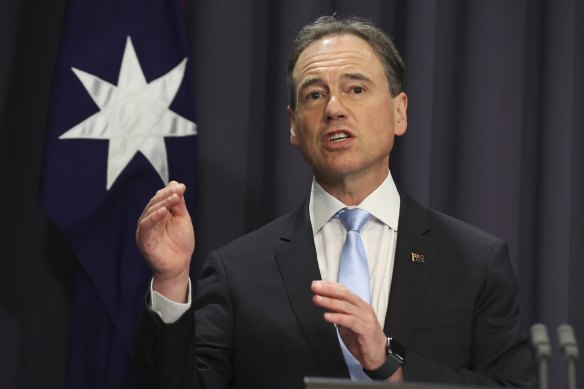 Health Minister Greg Hunt says the government is still working on boosting disability vaccination rates.