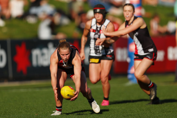 Jaimee Lambert starred for the Saints.