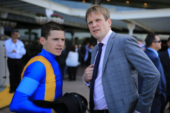 Trainer Bjorn Baker and jockey Jason Collett combine with a couple of nice chances at Wyong today.