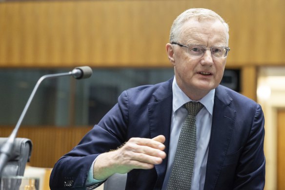 RBA governor Philip Lowe has noted that despite high commodity prices and low unemployment, the budget is still deeply in the red.