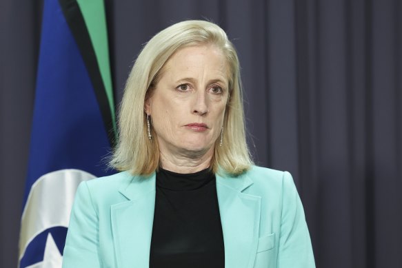 Minister for Finance Katy Gallagher.