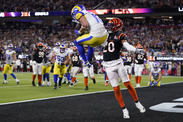 Cooper Kupp put the Rams in front at the death.