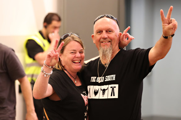 The new indoor setting for Bluesfest was a hit with visitors. 