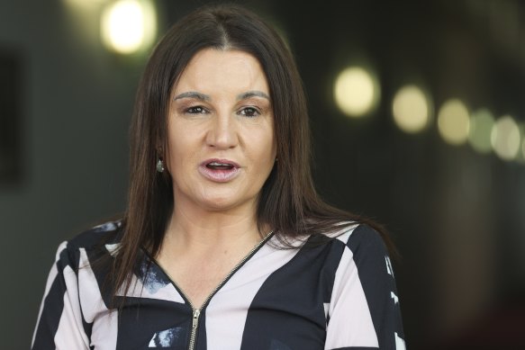 Tasmanian Senator Jacqui Lambie.