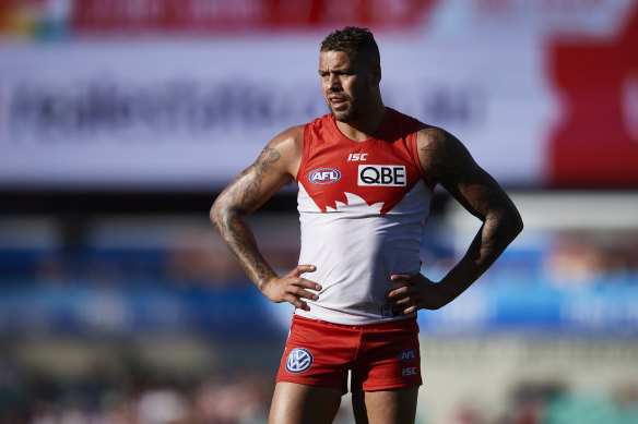 Lance Franklin looms as a dream mentor for new Swans draftee Logan McDonald.