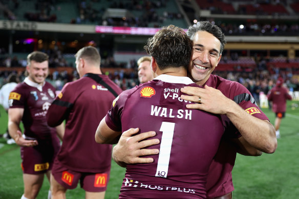 Maroons coach Billy Slater once again out-thought NSW rival Brad Fittler.