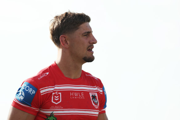 Parramatta-bound Dragon Zac Lomax.