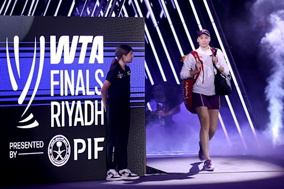 The WTA Finals will no longer be held in Saudi Arabia.