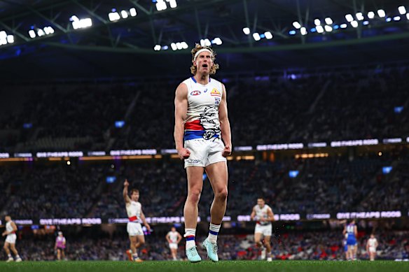 Aaron Naughton starred with five goals