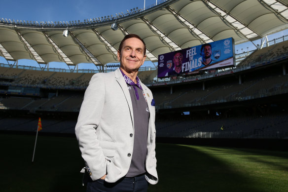 Former Perth Glory owner Tony Sage.