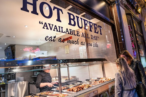 Quantity trumps quality at all-you-can-eat buffets.