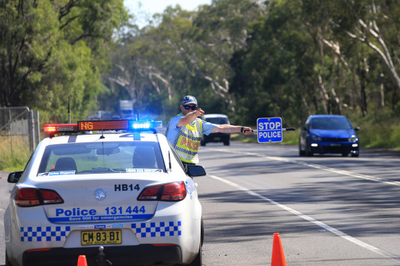 Stationary roadside random breath testing and random drug testing will be cut back in the wake of the virus outbreak.