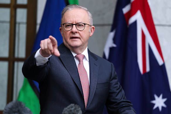 Prime Minister Anthony Albanese.