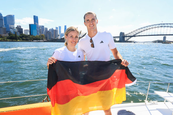 Angelique Kerber and Alexander Zverev will play the singles matches for team Germany at the 2024 United Cup.