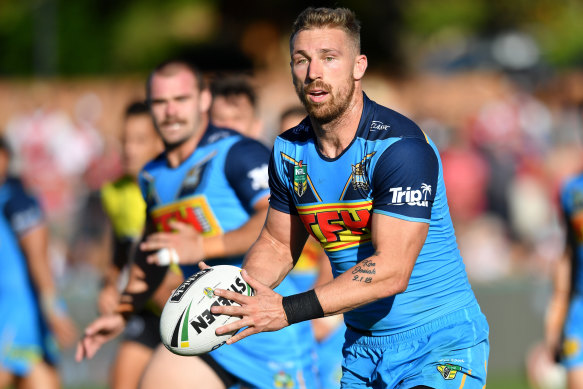 Bryce Cartwright faces the possibility of not being paid if he refuses the flu jab, which the Queensland government says is compulsory for all players in the state.