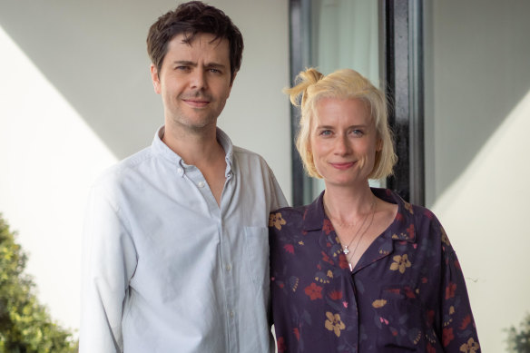 West Cork podcasters Sam Bungey and Jennifer Forde.