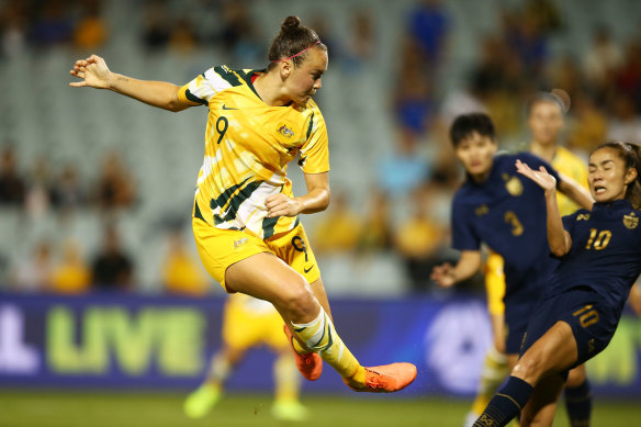 Caitlin Foord says the Olympic postponement will help the Matildas in their quest for Games gold.