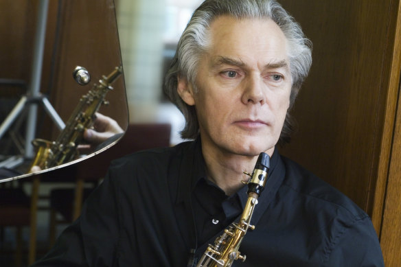 Jan Garbarek's soprano sax spirals like a blessed vision above the singers' voices.