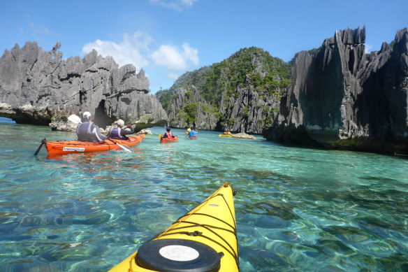 Waves and winds: kayaking the Calamian islands.