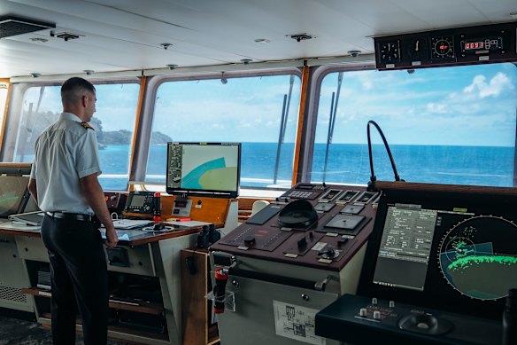 The bridge is open to passengers.