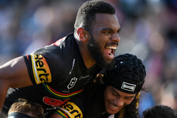 Sunia Turuva  is just one of a seemingly endless supply of young talent at Penrith.