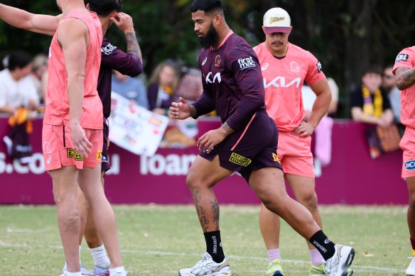 Payne Haas created Broncos history, and now sees a bright future in the club’s next brigade of forwards.