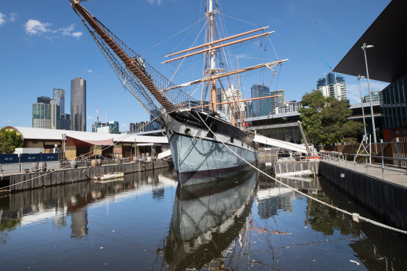 What is the name of this ship, and where would you find it?