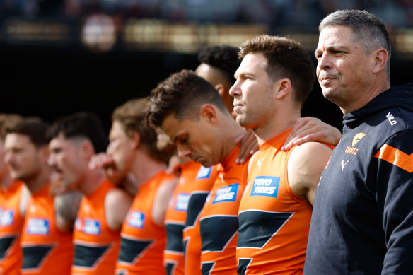 Adam Kingsley has been a revelation in his first season coaching GWS.