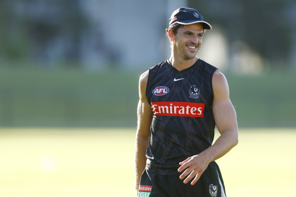 Scott Pendlebury will enter his 29th final on Thursday night.