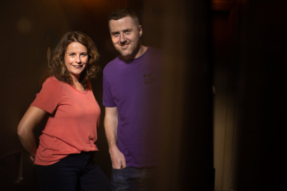 ‘You do love each other more after you’ve been through something like this’: Anne Edmonds on her relationship with fellow comic Lloyd Langford.