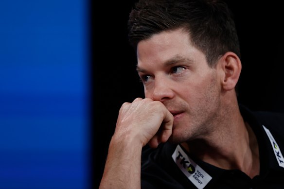 Former Australian Test cricket captain Tim Paine.