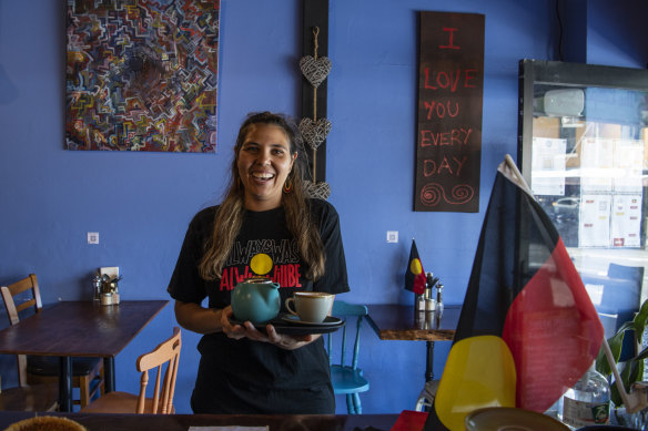 Nyoka Hrabinsky’s Lillipad cafe makes its point through food.