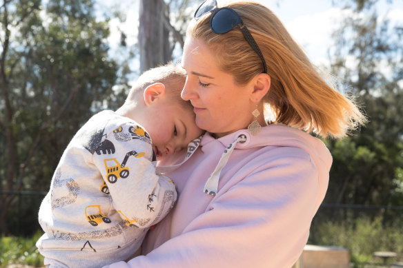 Nicole Wade sends her son William, 3, to daycare in Sydney's Ryde, where fees recently increased to $150 a day.