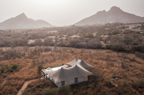 Sujan Jawai safari tents.
