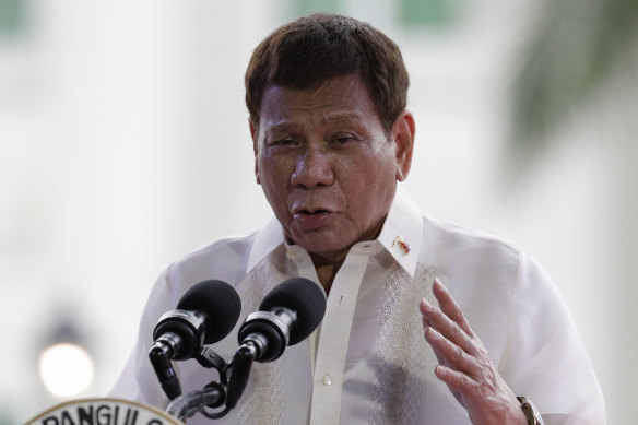 Ready to jail vaccine deniers: Philippine President Rodrigo Duterte.