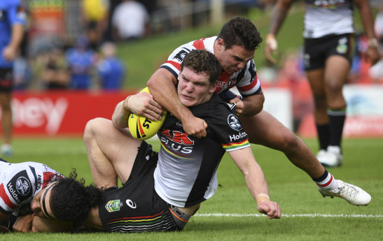 Liam Martin during his junior days for Penrith.
