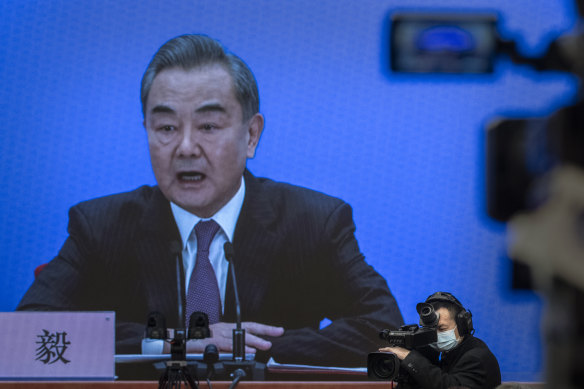 China’s Foreign Minister Wang Yi. 