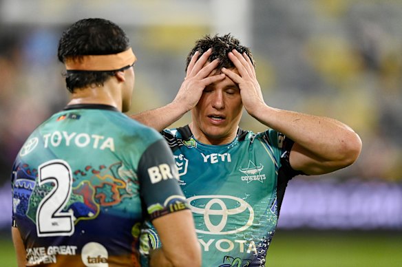 Scott Drinkwater can’t hide his dejection.
