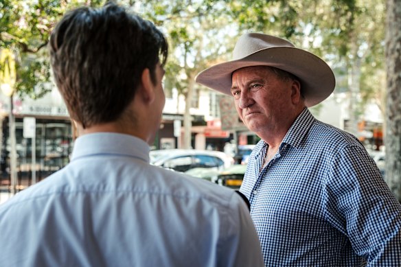 Barnaby Joyce said there would be hurt from his decision to defect from the Nationals to One Nation.