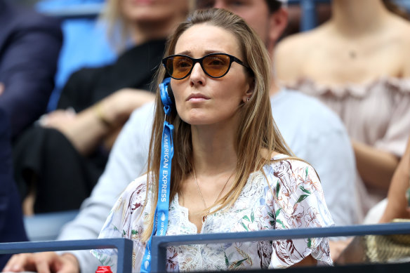Jelena Djokovic, wife of Novak Djokovic.