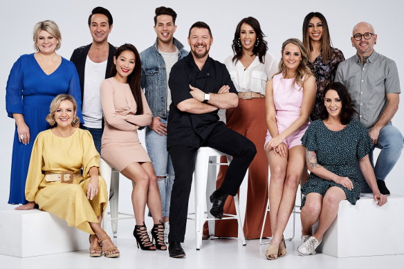 House Manu features 'Faves'; contestants from previous seasons of MKR.